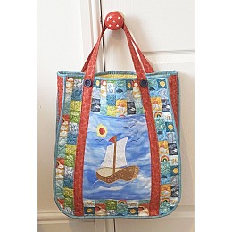 Sail Away Applique Block & Bag Pattern