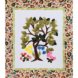 Tree Of Life 3-D Applique Wall Hanging Pattern