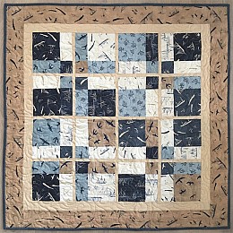 Disappearing 9-Patch Charm Quilt Pattern
