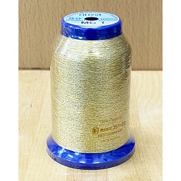 Kingstar Metallic Embroidery Thread - Light Gold