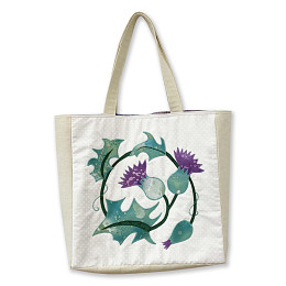 Canvas Block Bag Kit - Thistle