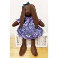 Becky Bunny Thistle Dress Fabric