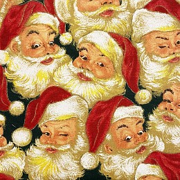 Half Metre - Santa Faces