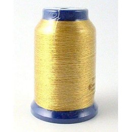 Kingstar Metallic Embroidery Thread - Medium Gold