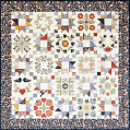 Grandma's Mini Baltimore Quilt Kit